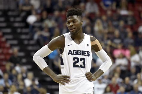 Neemias Queta could be rising up NBA draft boards after.